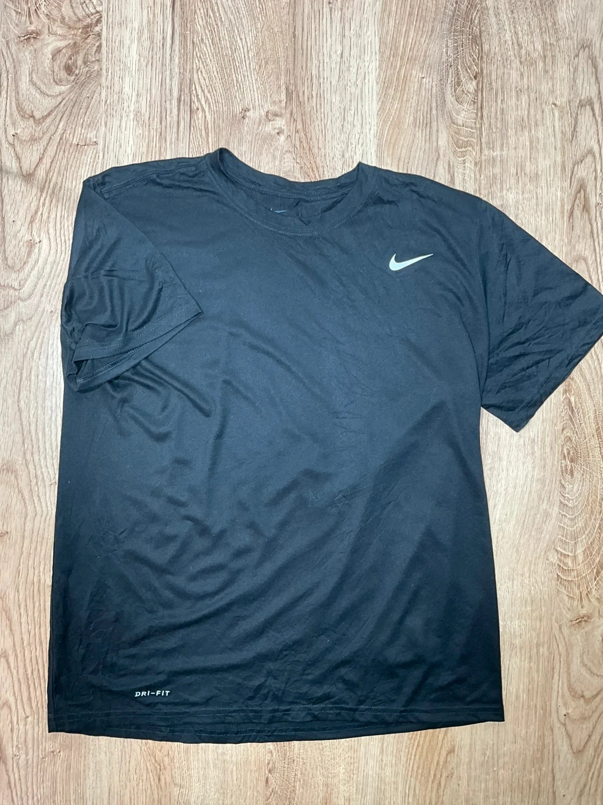 T-shirt Nike Dri-Fit Taille L Sport Noir Homme – photo 2